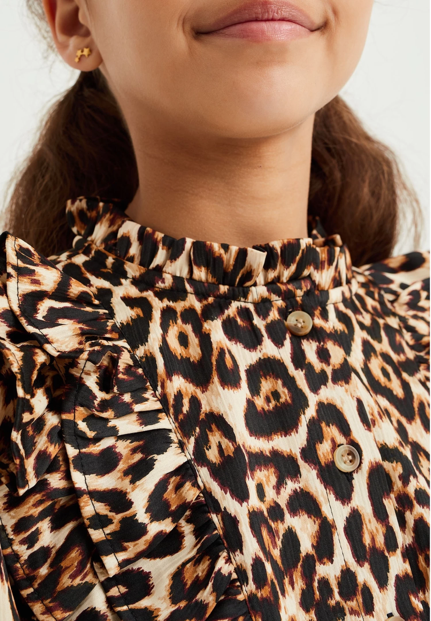 WE FASHION Overhemdblouse - Brown - Afbeelding 3