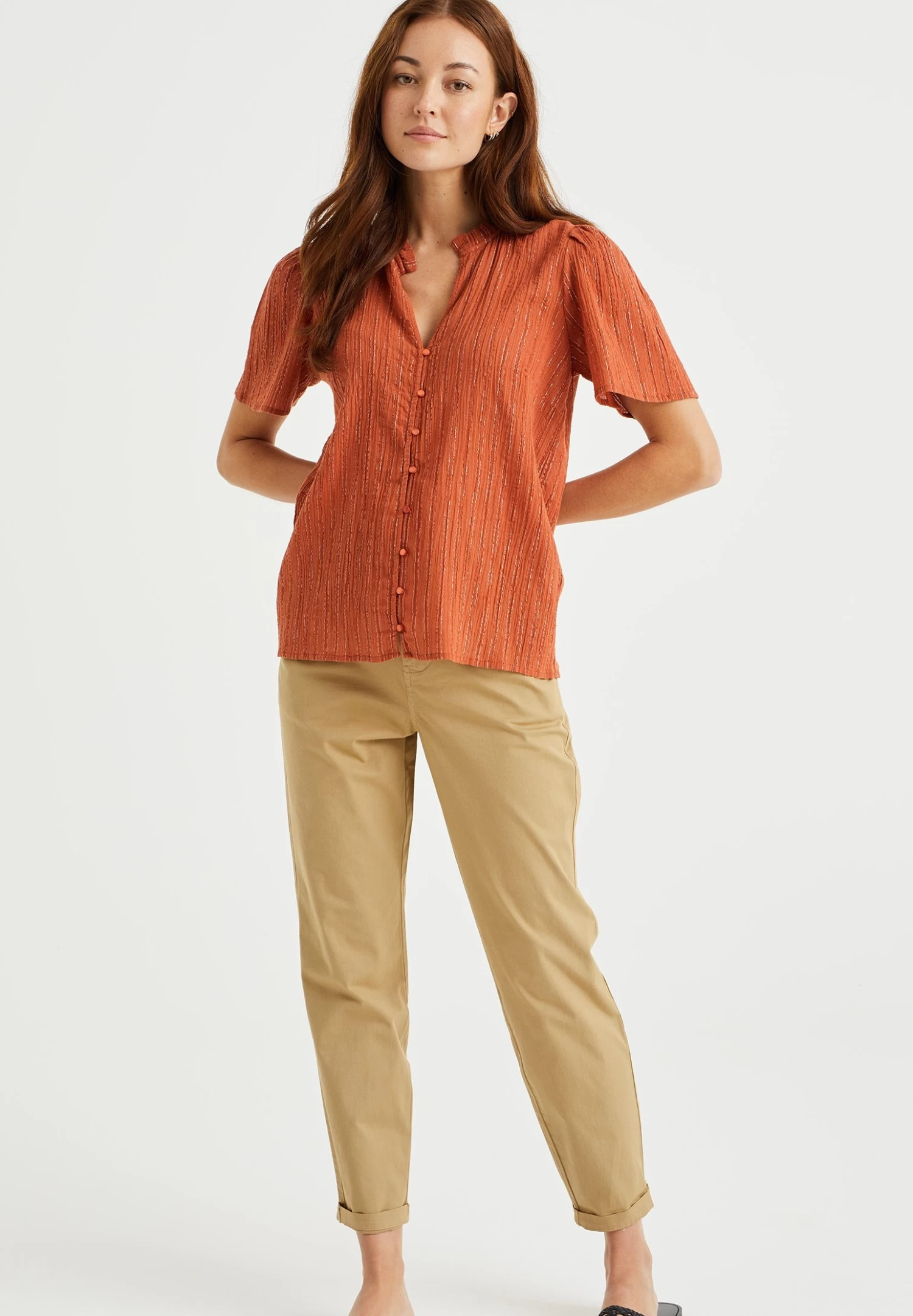 WE FASHION Regular Fit- Chino - Beige - Afbeelding 2