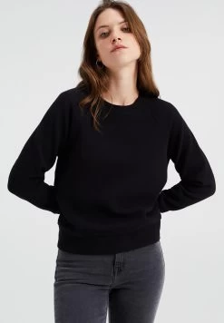 WE FASHION Sweater - Black