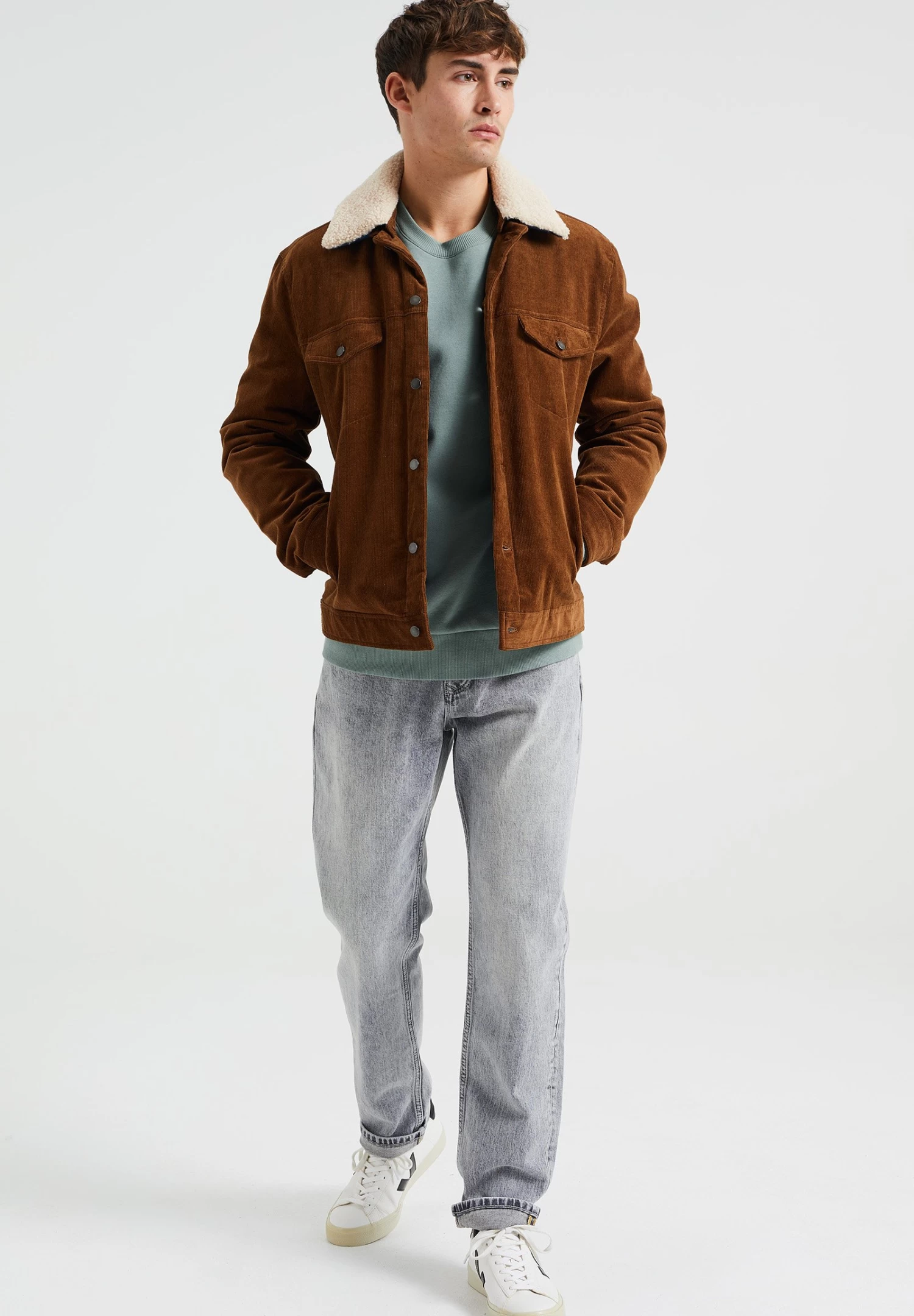 WE FASHION Sweater - Green - Afbeelding 2