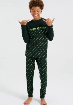 WE FASHION Set- Pyjama - Green