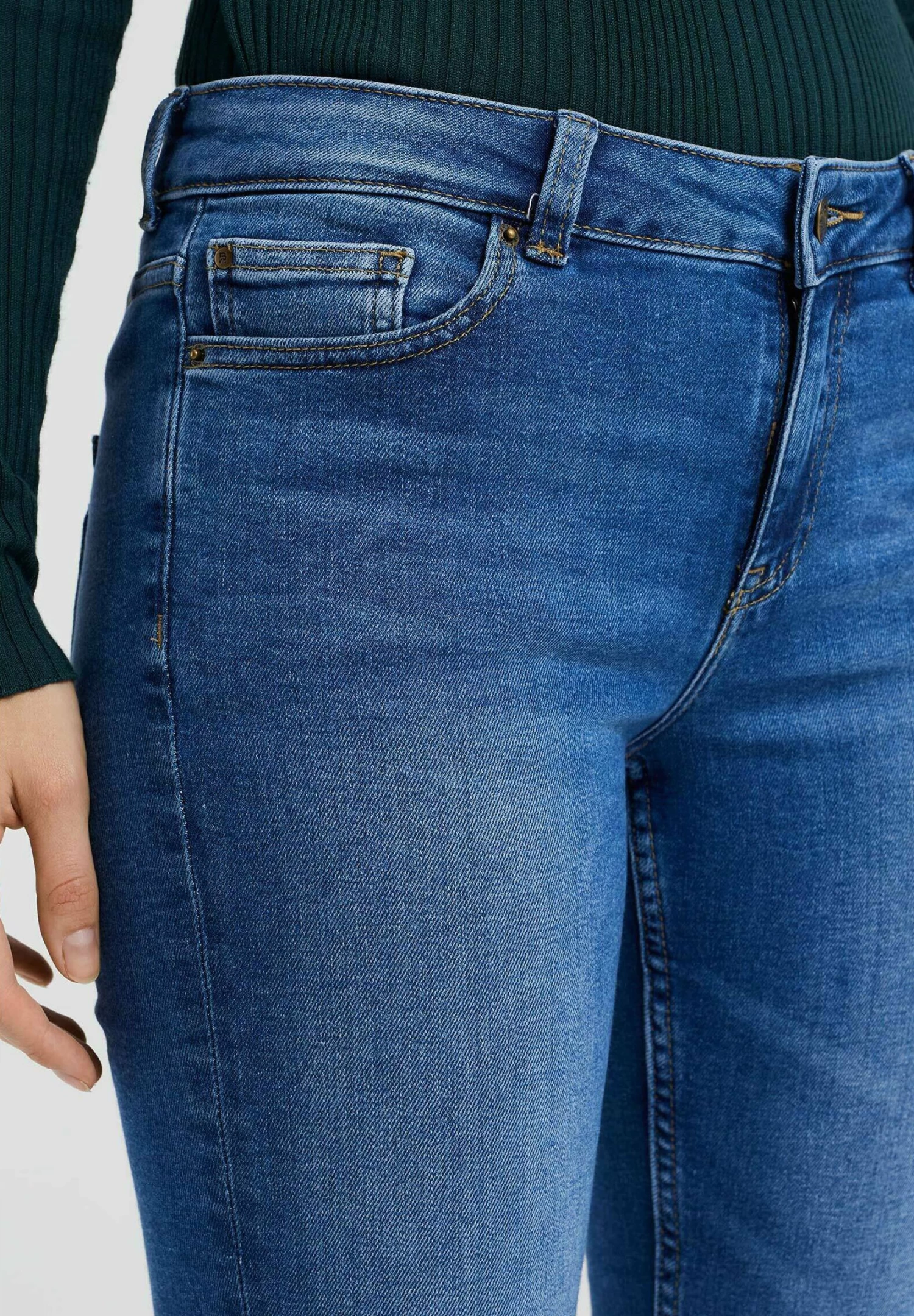 WE FASHION Straight Leg Jeans - Blue - Afbeelding 4