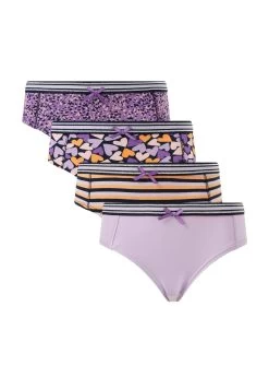 WE FASHION 4 Pack - Slip - Violet