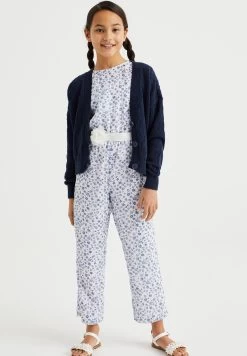 WE FASHION Met Opengewerkt Dessin - Vest - Blue