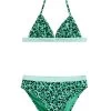 WE FASHION SetMet Dessin - Bikini - Green