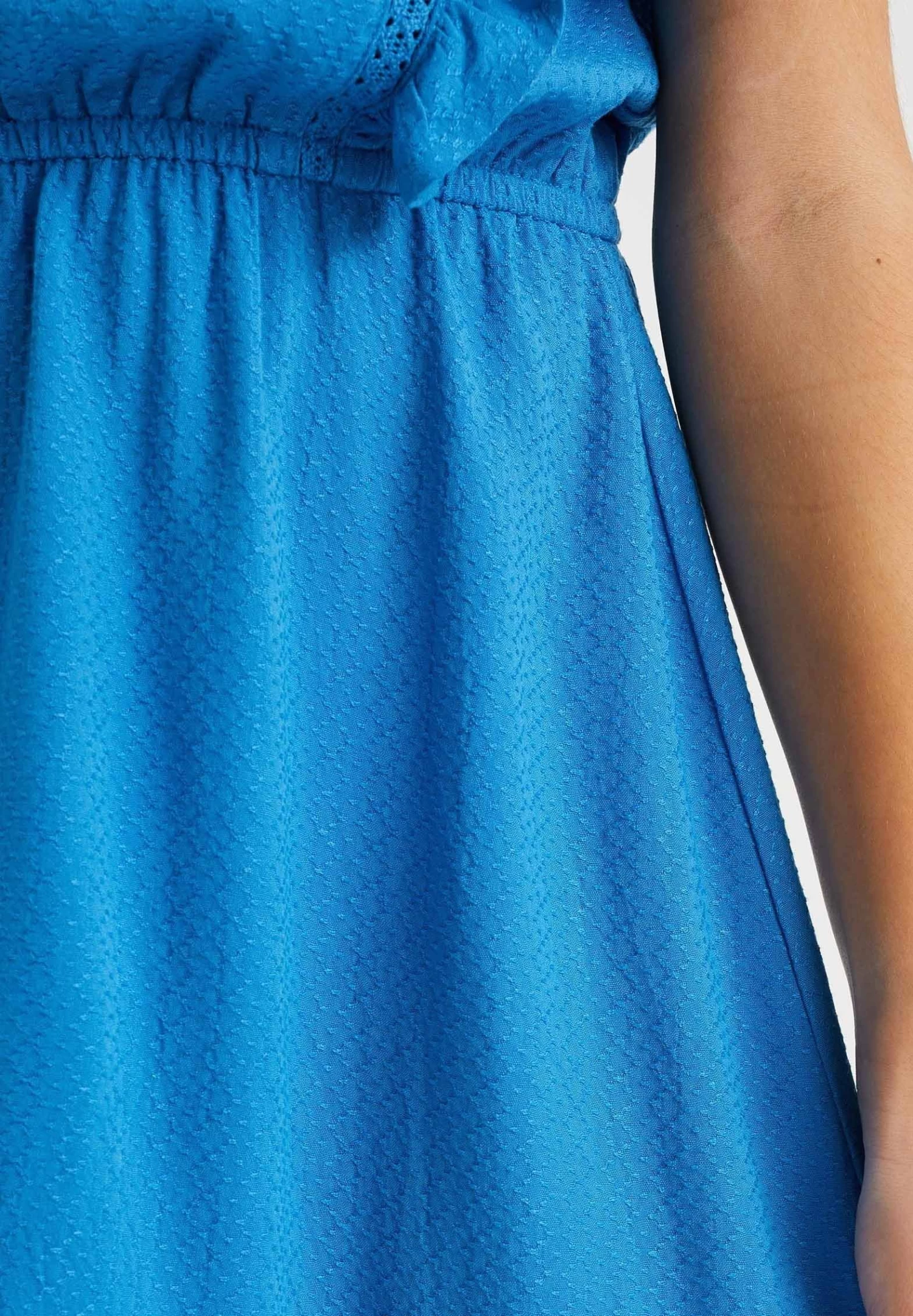 WE FASHION Met Structuur - Jurk - Blue - Afbeelding 3