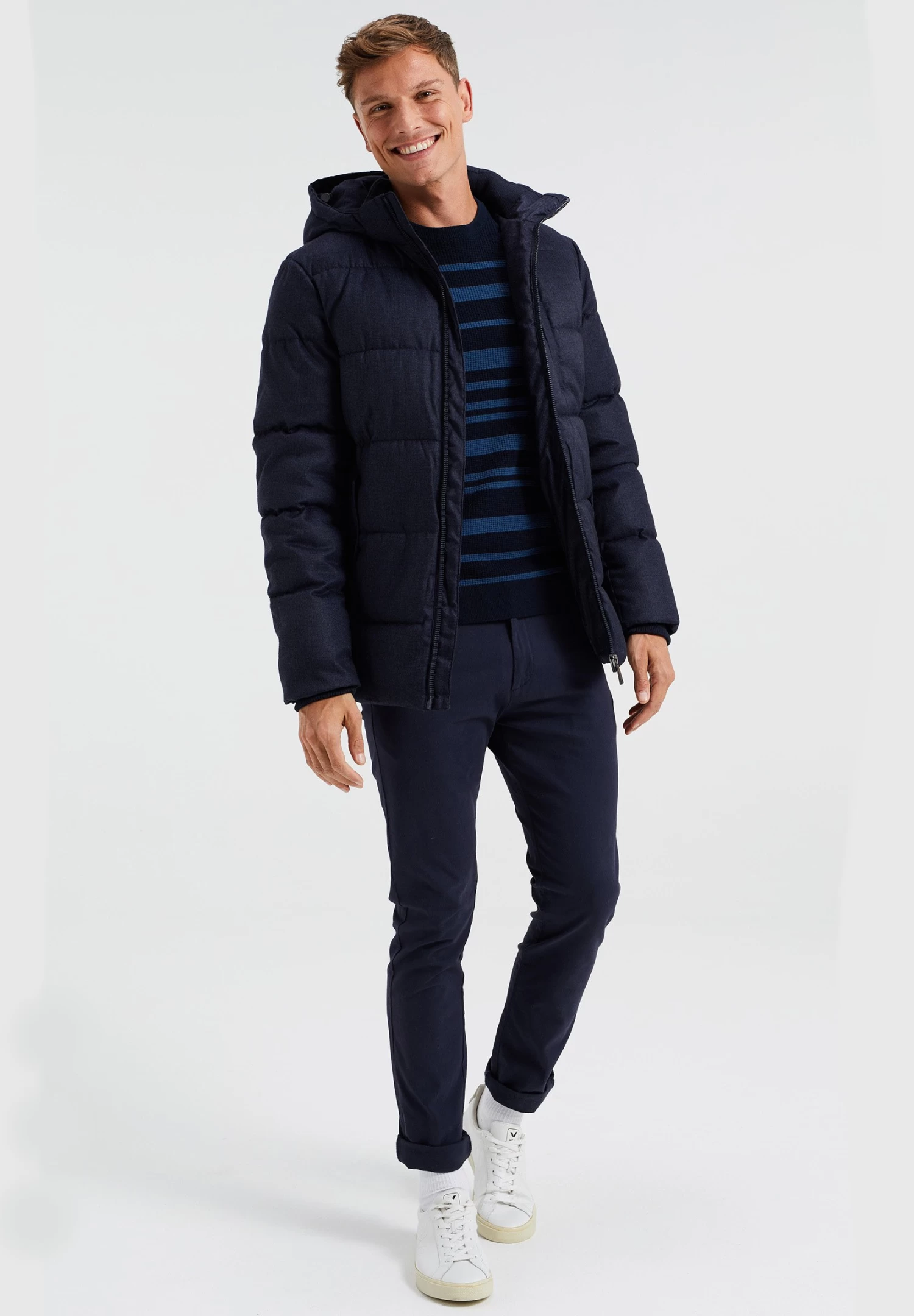 WE FASHION Gewatteerde - Winterjas - Blue - Afbeelding 2