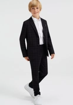 WE FASHION Met Dessin - Broek - Black