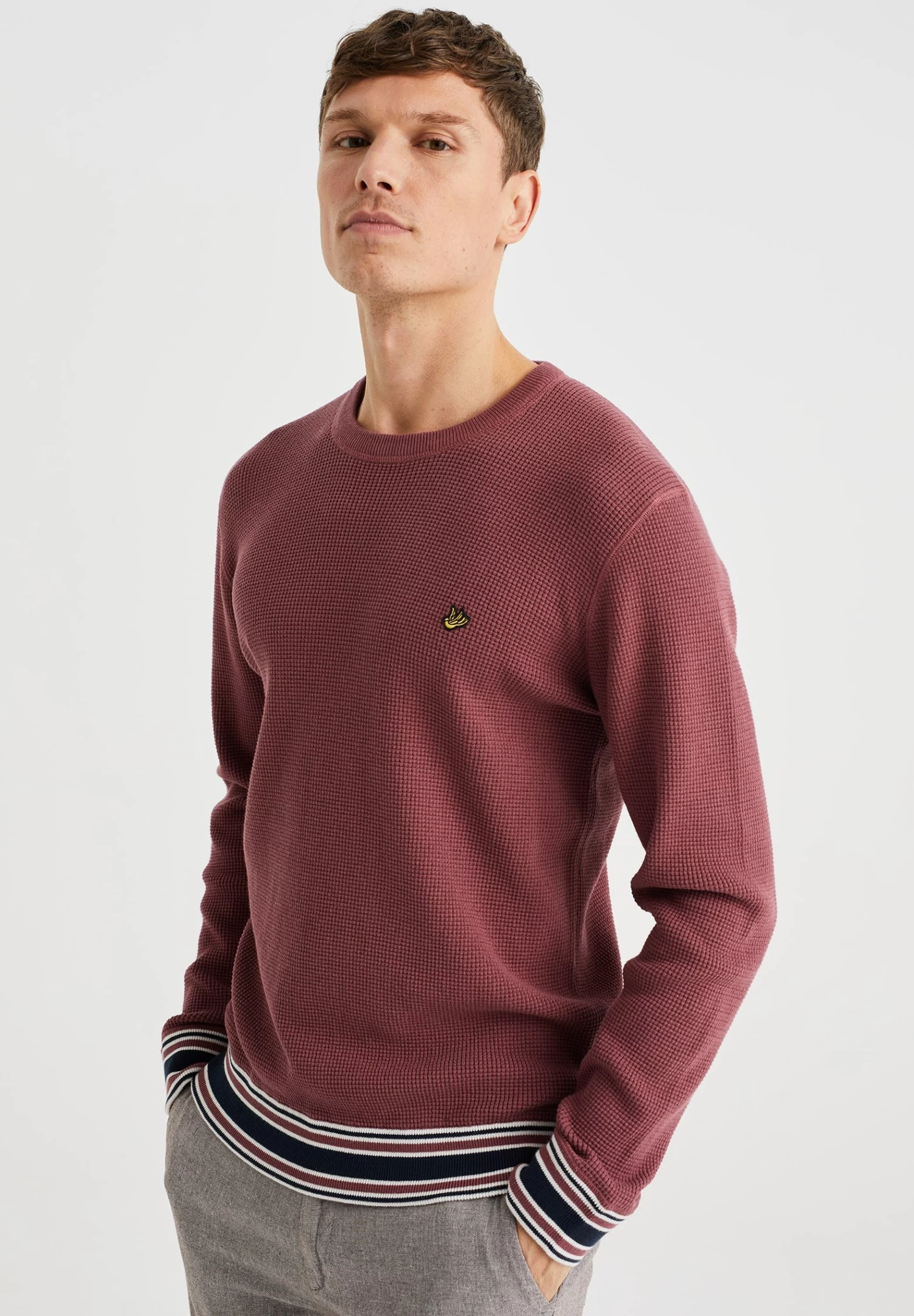 WE FASHION Met Structuur - Sweater - Red