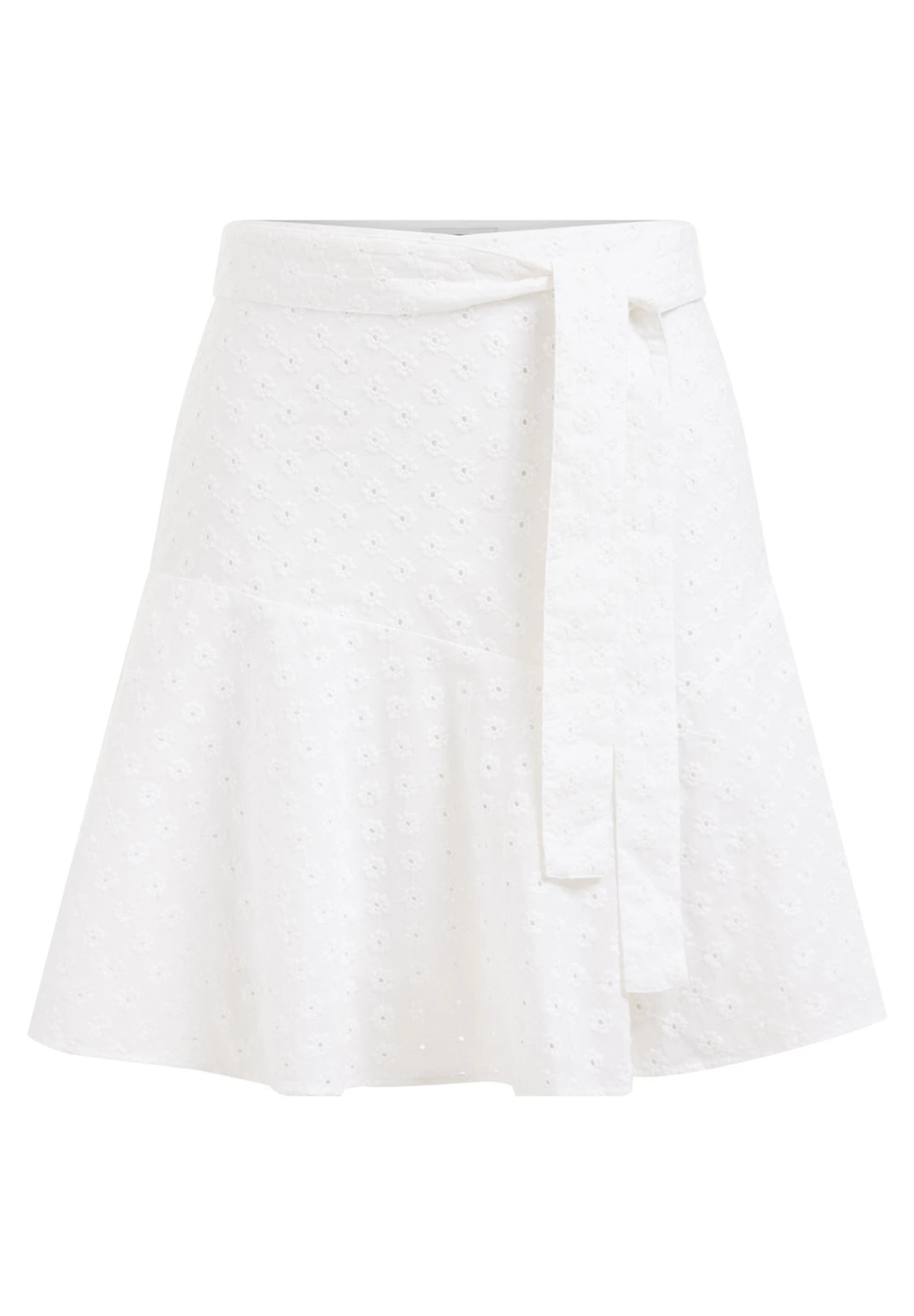 WE FASHION Skort Met Broderie Anglaise - A-Lijn Rok - White - Afbeelding 5