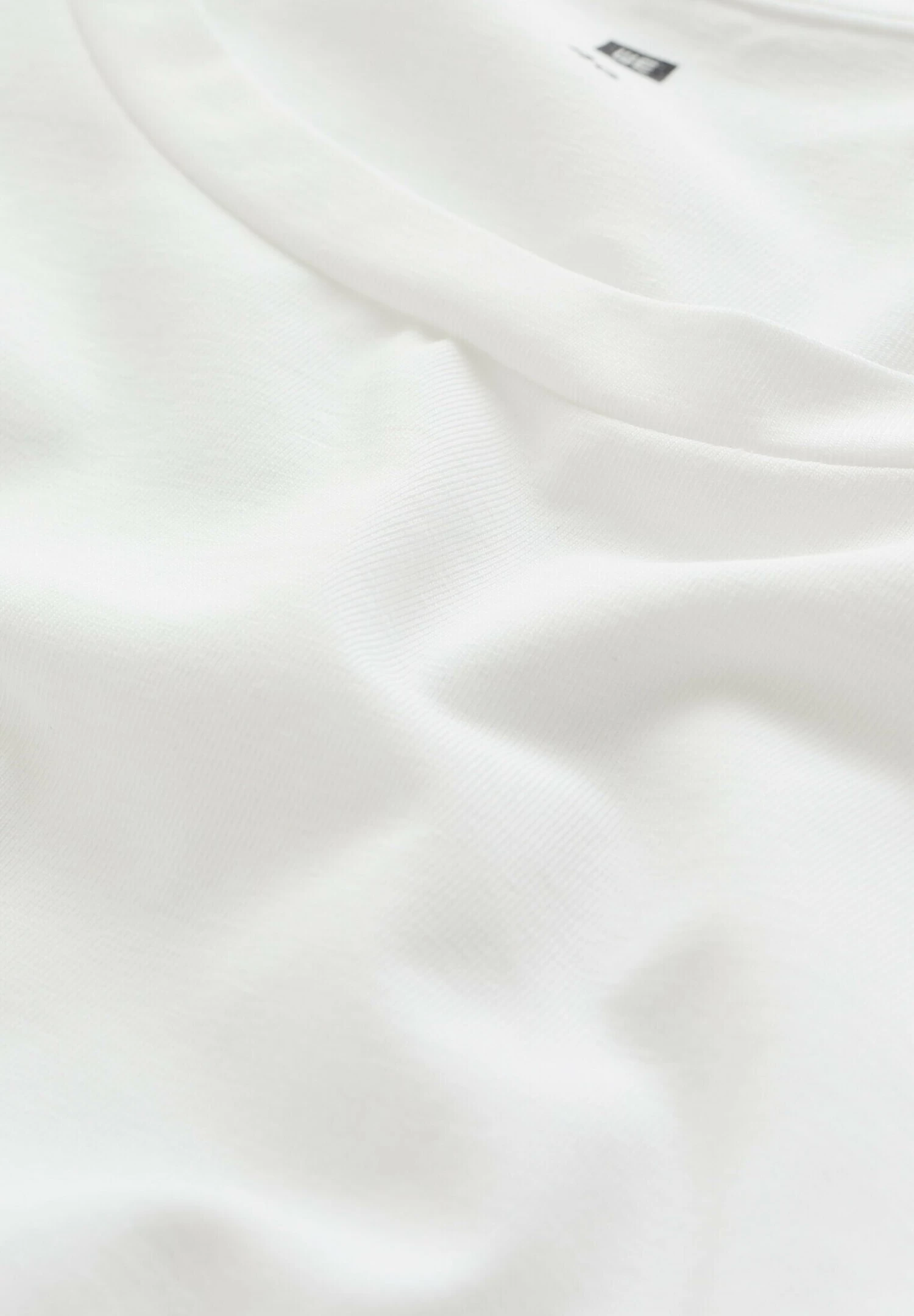 WE FASHION Curve - T-Shirt Basic - White - Afbeelding 6