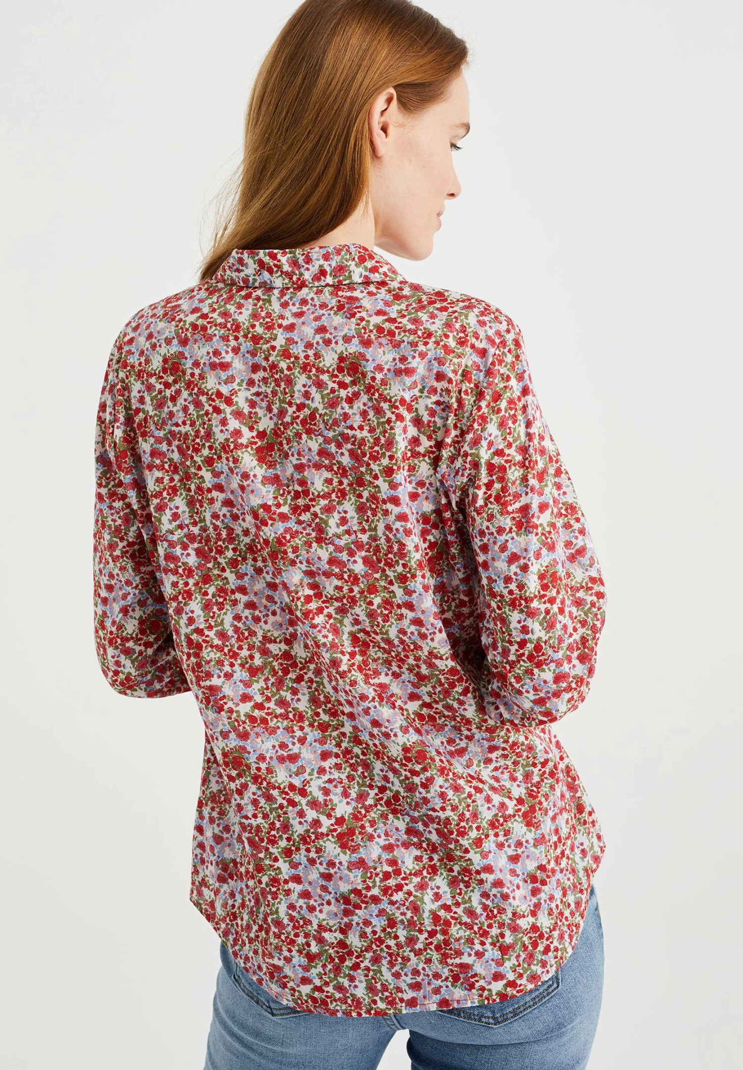 WE FASHION Met Dessin - Overhemdblouse - Red - Afbeelding 3
