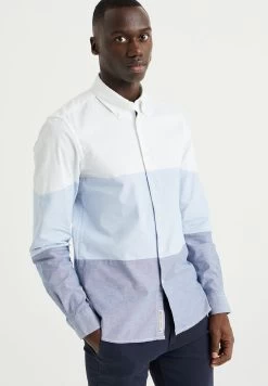 WE FASHION Regular Fit Met Colourblocking - Overhemd - White