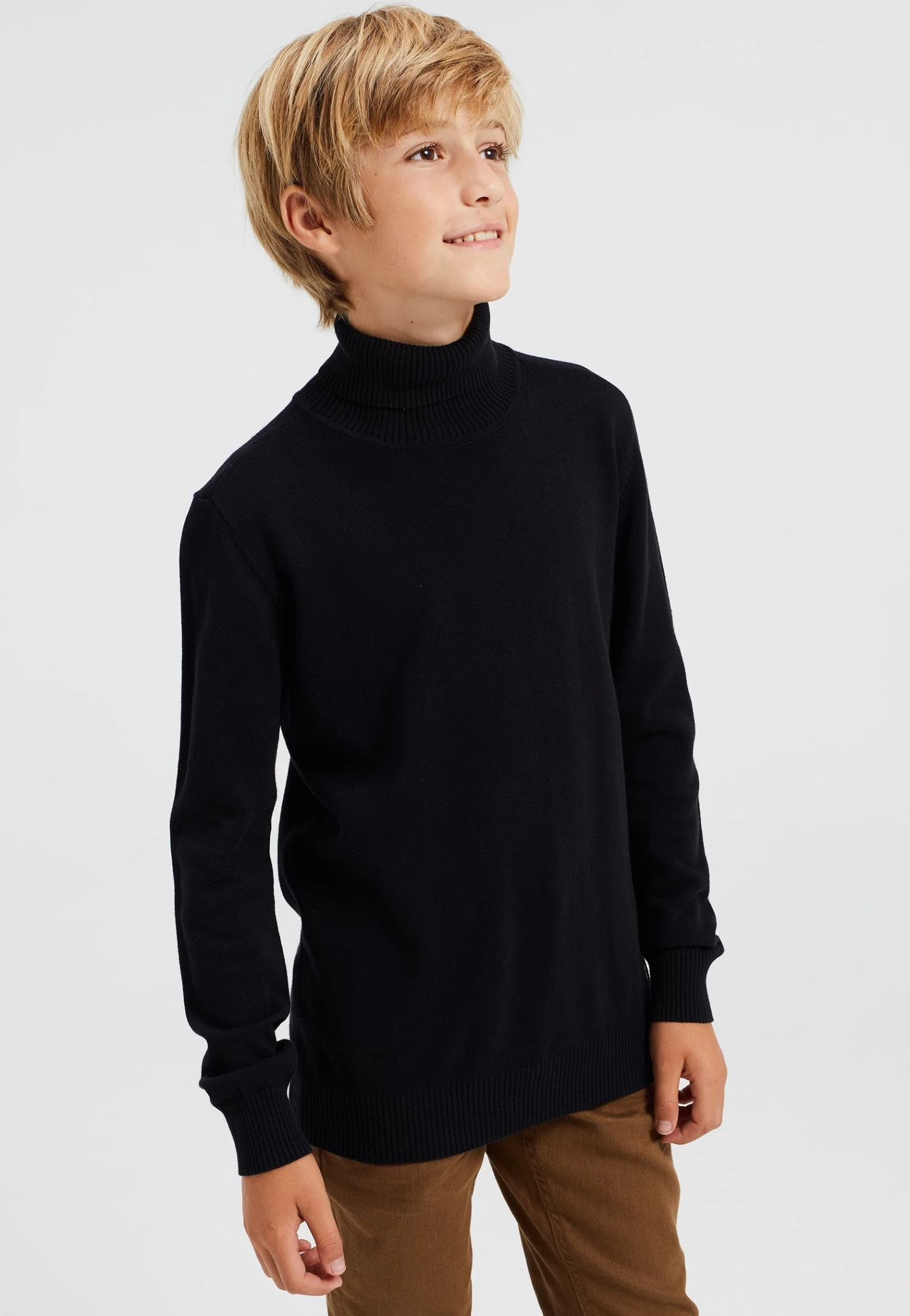 WE FASHION Coltrui - Trui - Black - Afbeelding 2