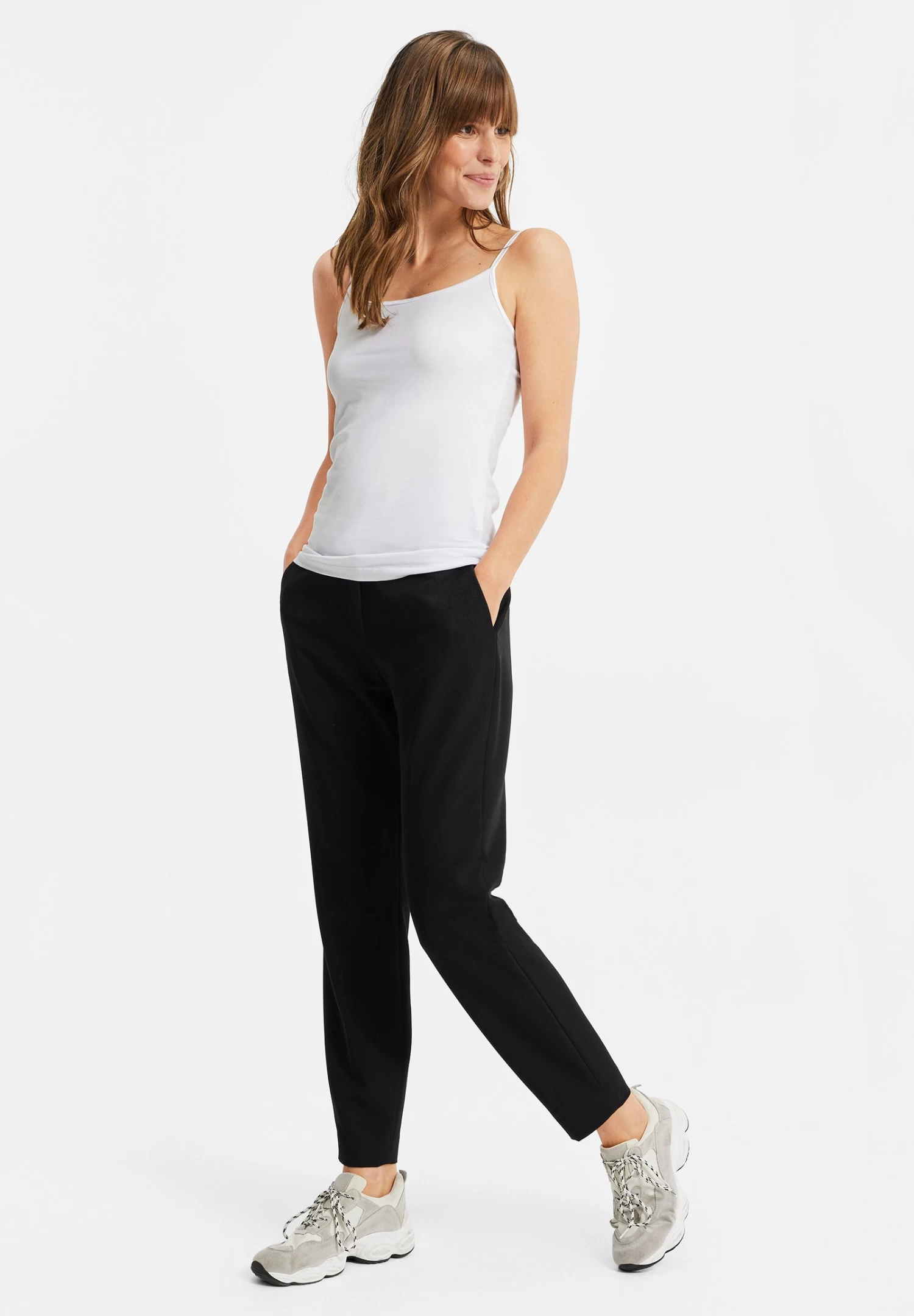 WE FASHION Singlet - Top - White - Afbeelding 2