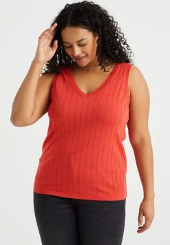 WE FASHION Curve - Top - Red