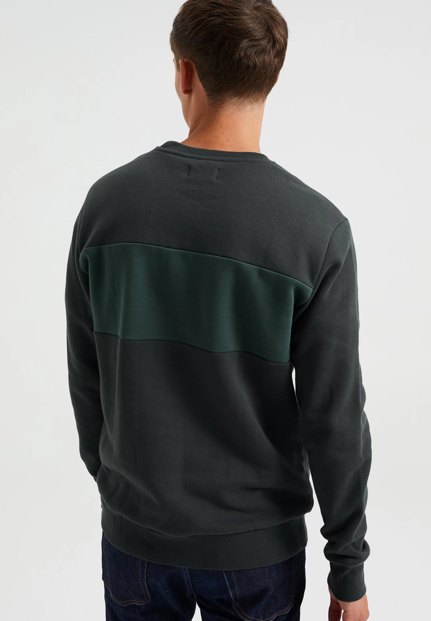 WE FASHION Fleece Trui - Green - Afbeelding 3