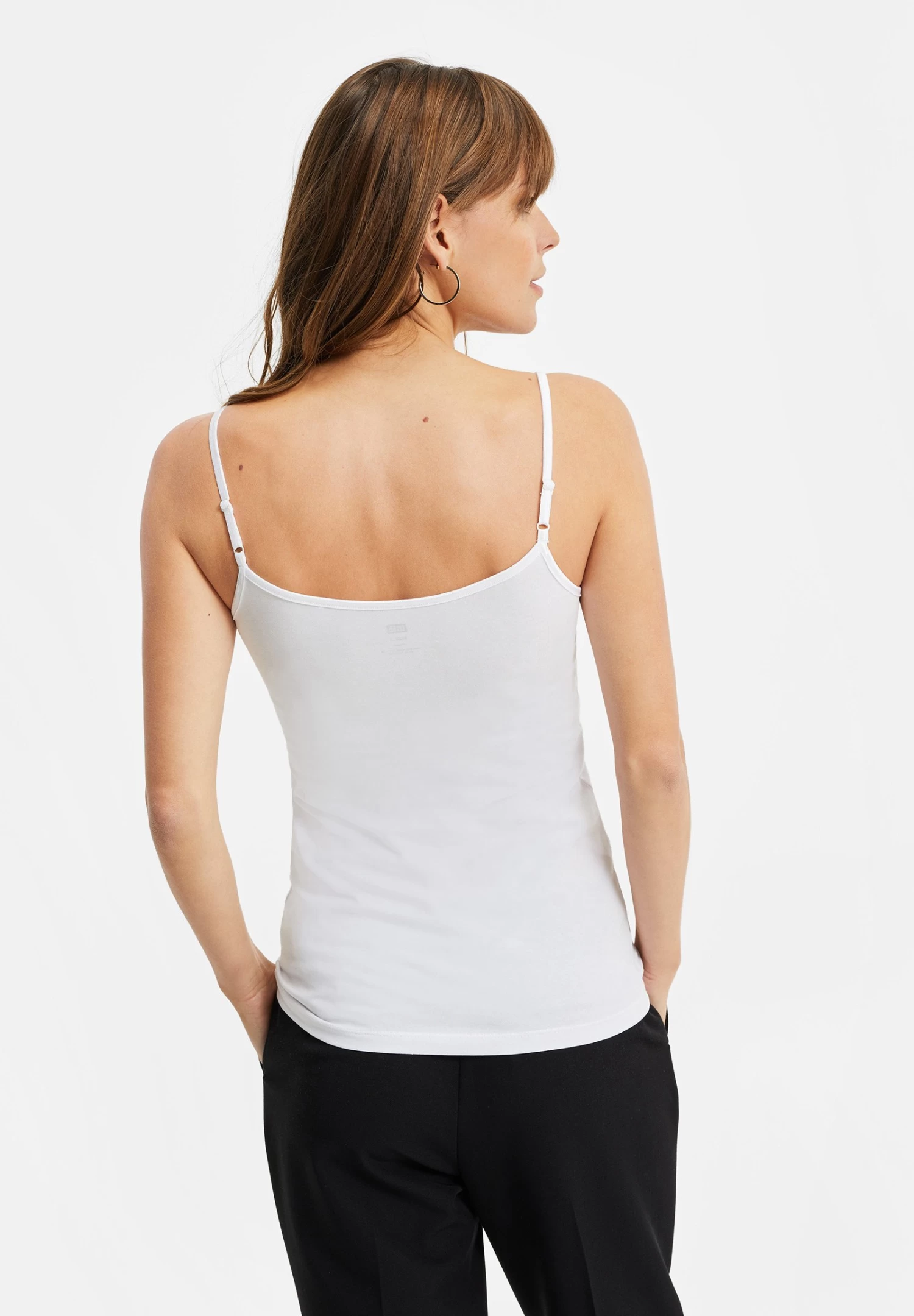 WE FASHION Singlet - Top - White - Afbeelding 3