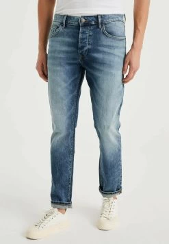 WE FASHION Straight Leg Jeans - Blue
