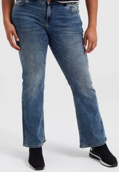WE FASHION Bootcut Jeans - Blue