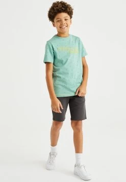 WE FASHION Met Tapedetail - Trainingsbroek - Grey