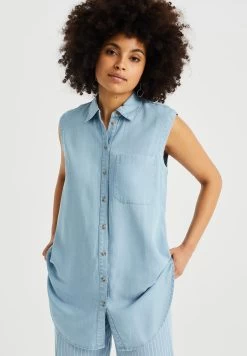WE FASHION Overhemdblouse - Blue