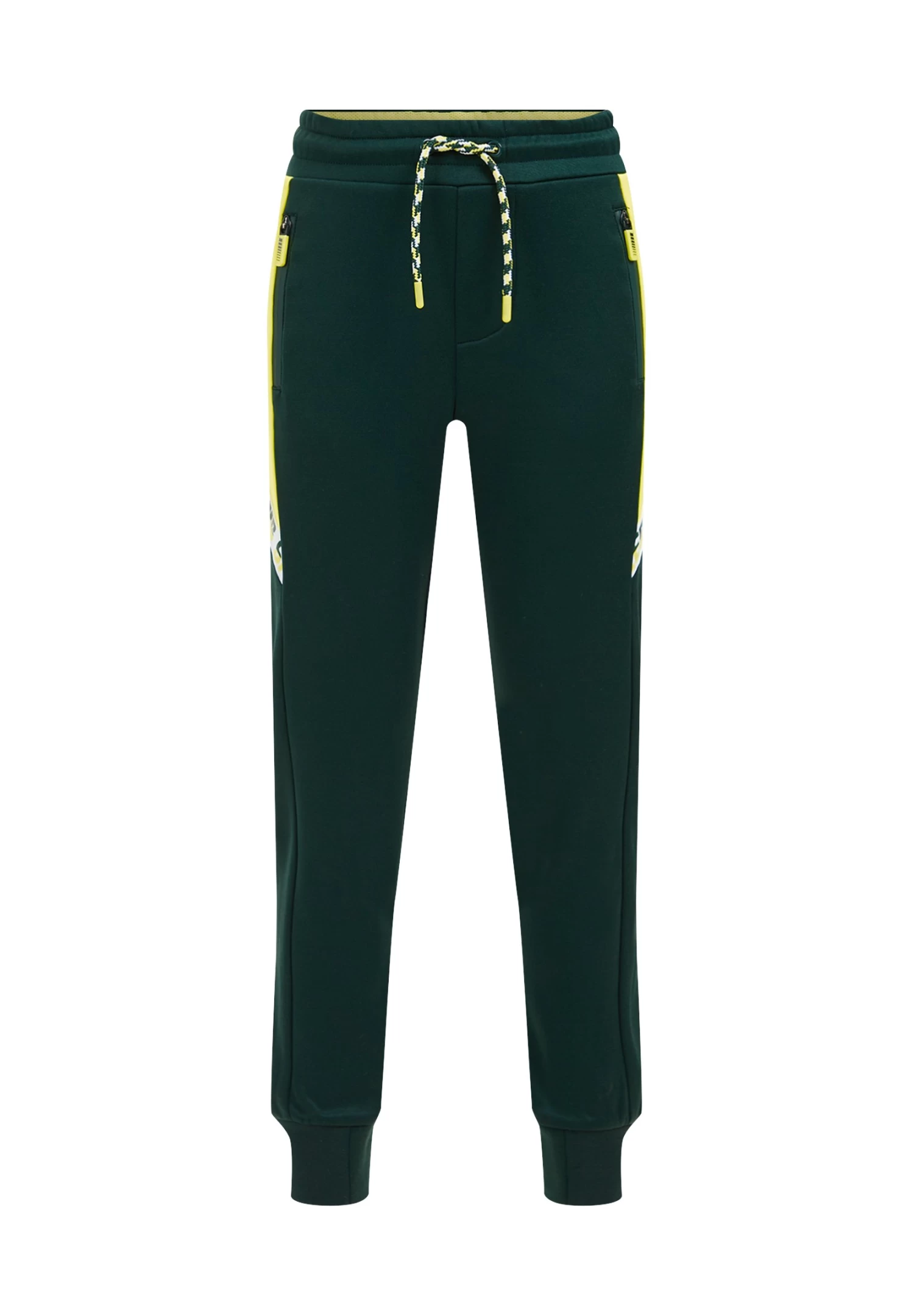 WE FASHION Met Tapedetail - Trainingsbroek - Green - Afbeelding 4