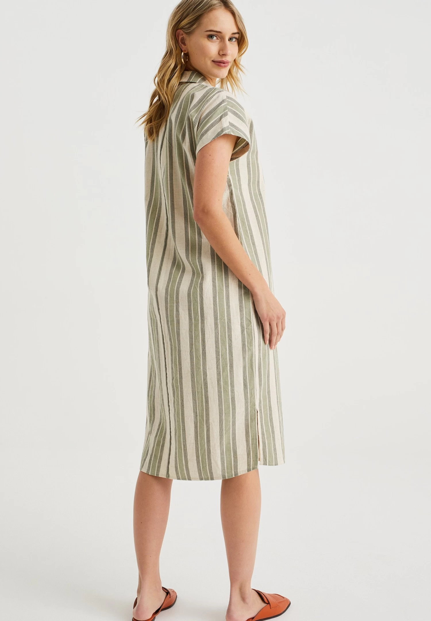 WE FASHION Met Dessin - Blousejurk - Green - Afbeelding 2