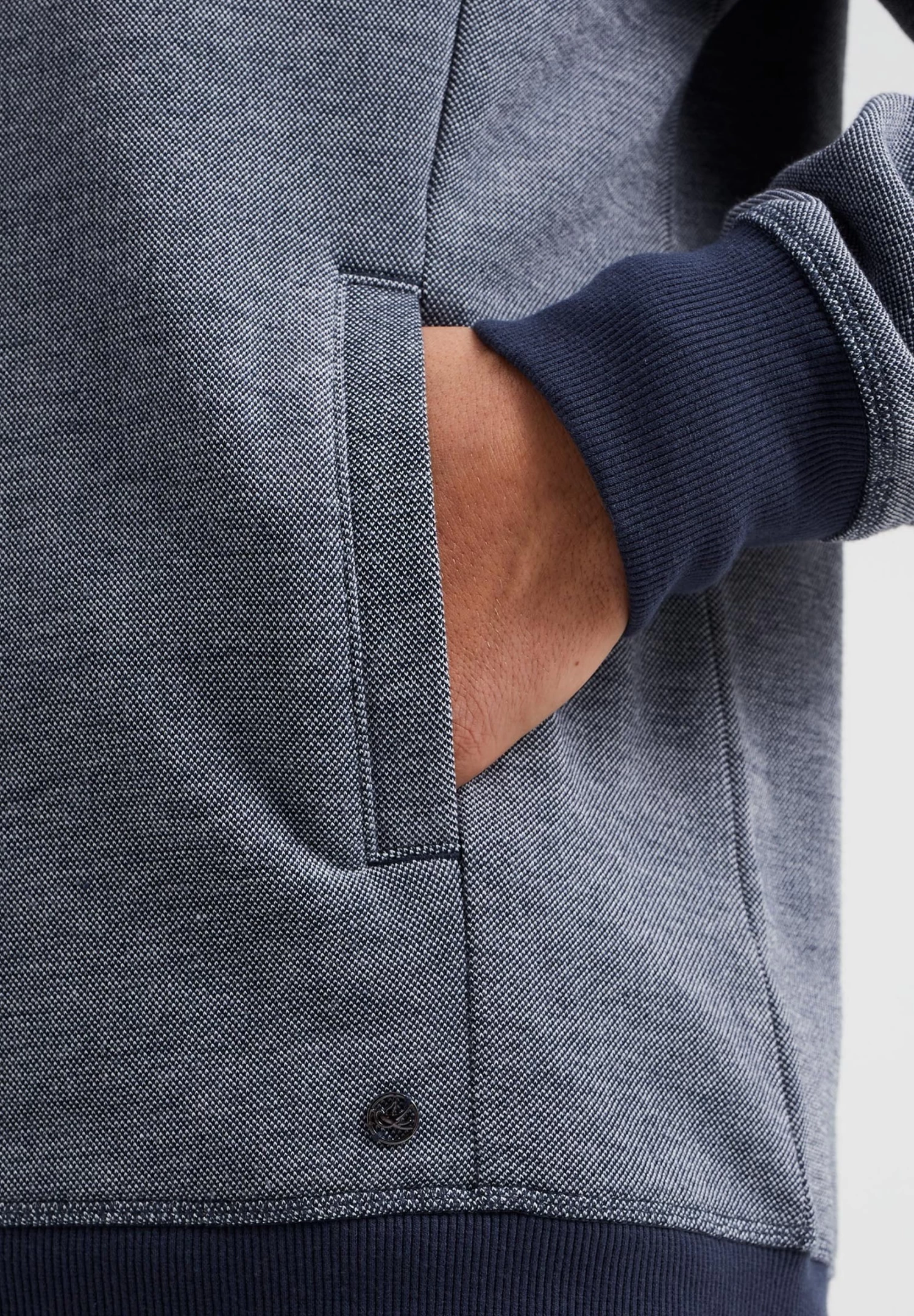 WE FASHION Met Dessin - Vest - Blue - Afbeelding 4