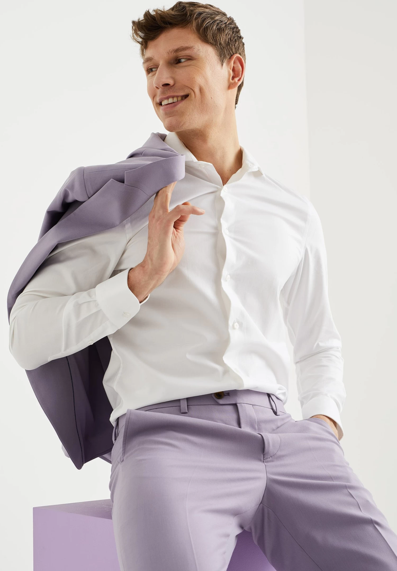 WE FASHION Taro - Blazer - Violet - Afbeelding 5