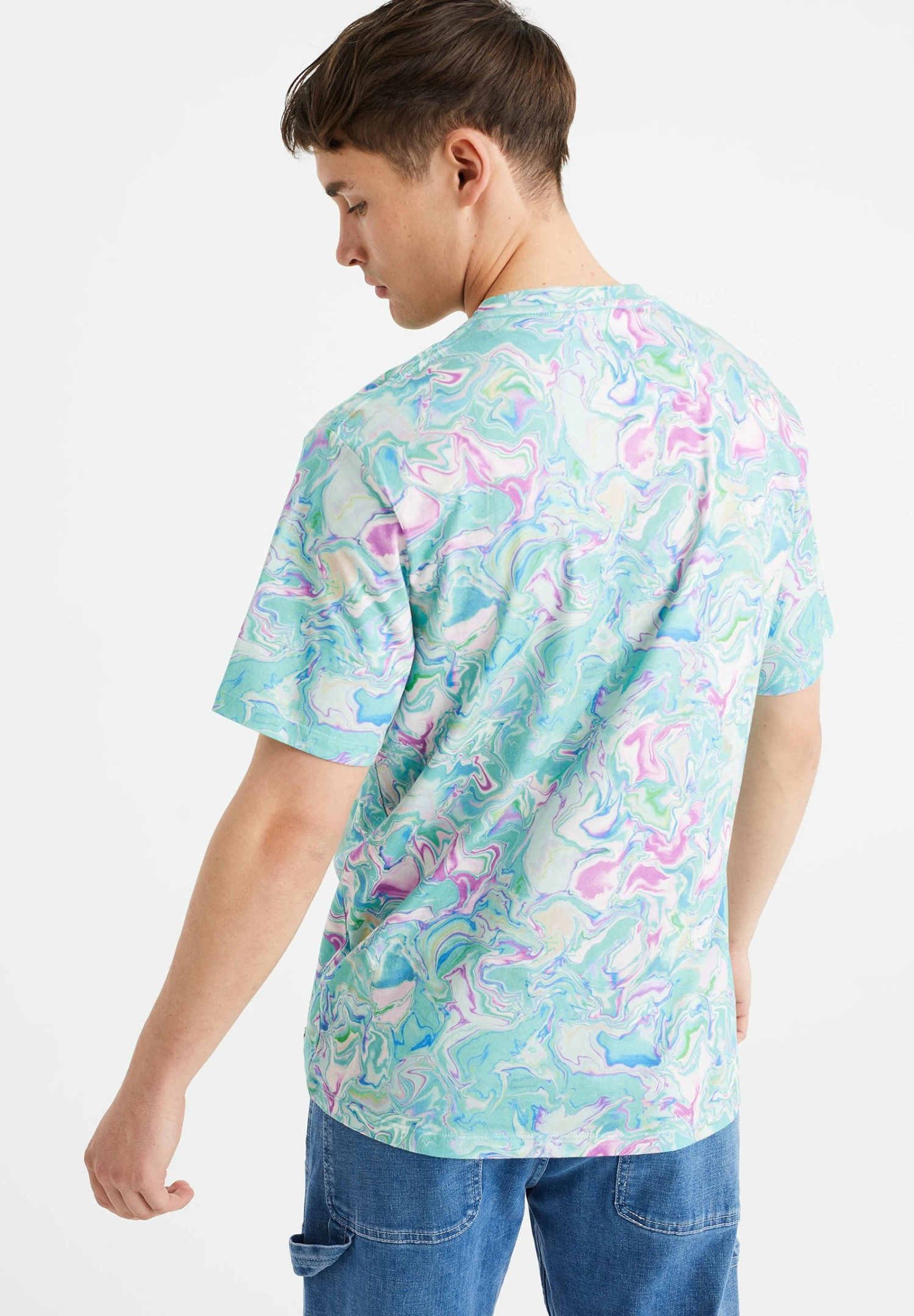 WE FASHION Met Dessin - T-Shirt Print - Multi Coloured - Afbeelding 3