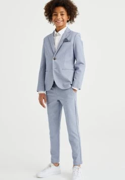 WE FASHION Met Stretch - Blazer - Blau