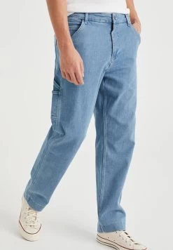 WE FASHION Met Comfort-Stretch - Relaxed Fit Jeans - Blue