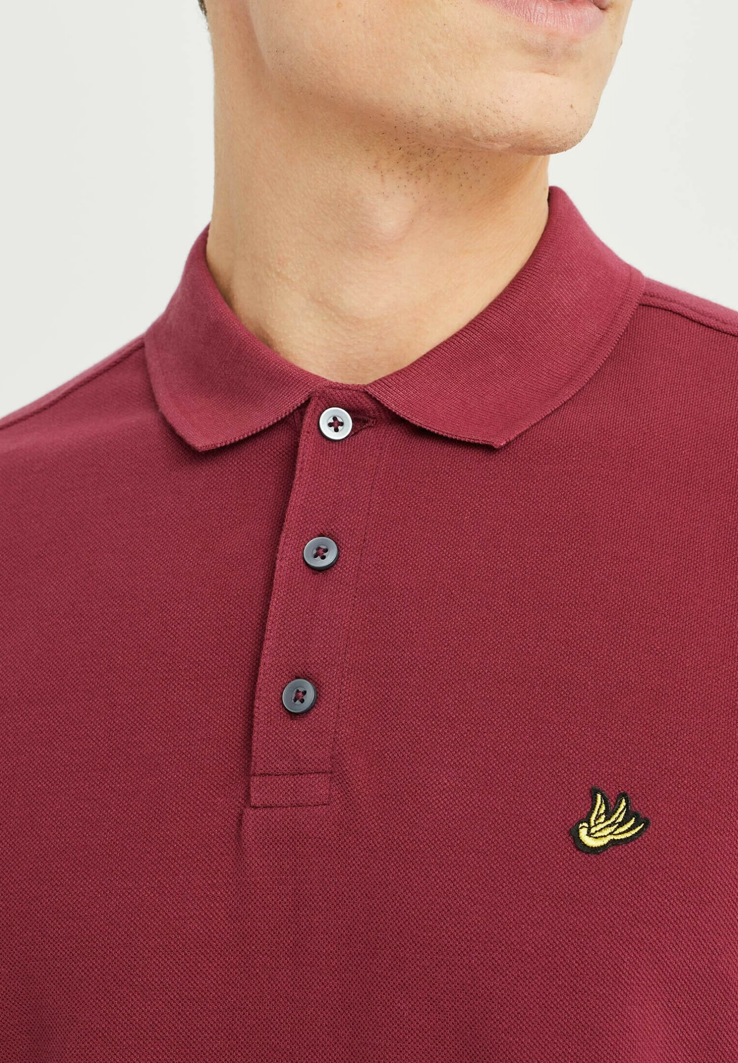 WE FASHION With Structure - Poloshirt - Red - Afbeelding 4