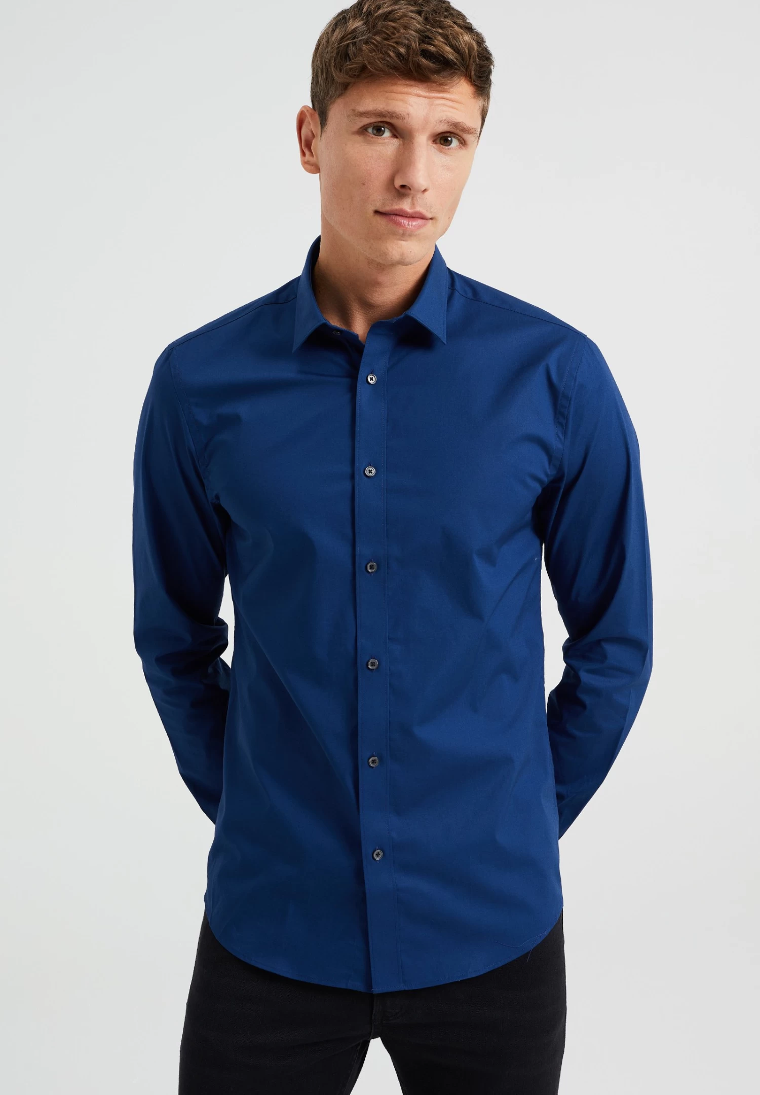 WE FASHION Overhemd - Bright Blue - Afbeelding 8