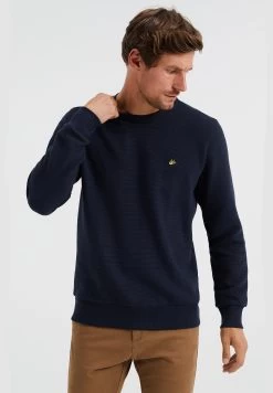 WE FASHION Structure - Sweater - Blue