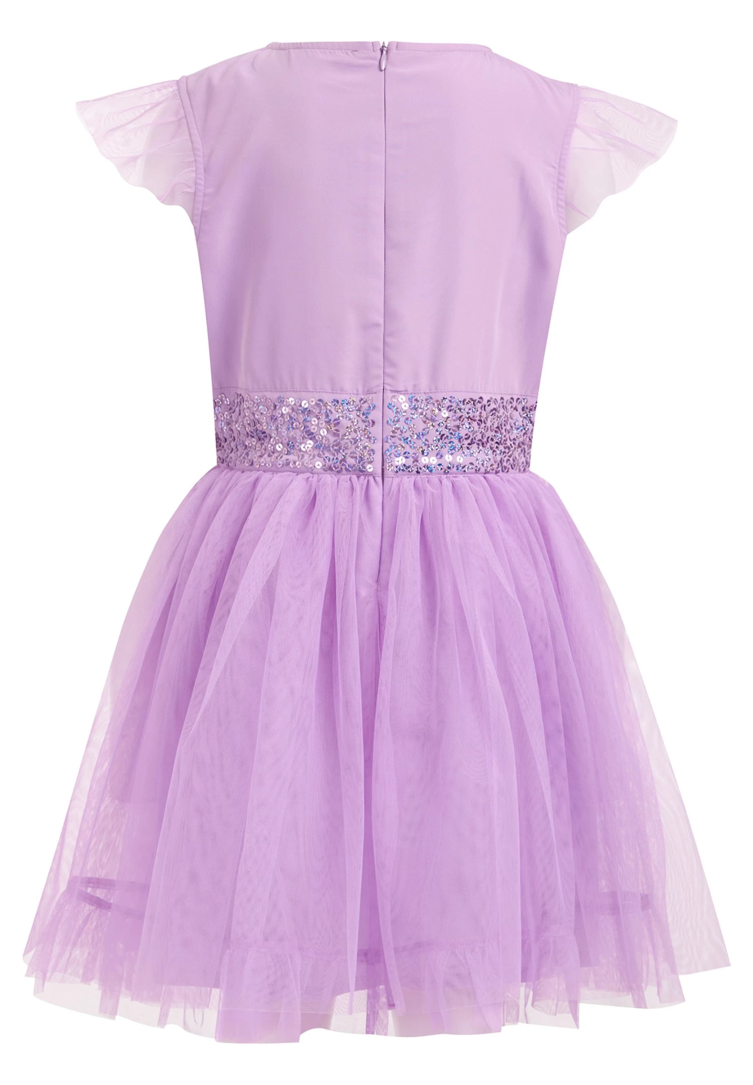 WE FASHION Met Pailletten - Cocktailjurk - Violet - Afbeelding 5