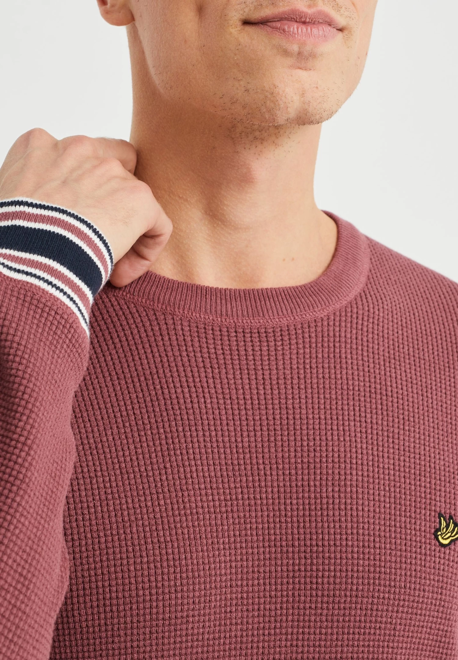 WE FASHION Met Structuur - Sweater - Red - Afbeelding 4