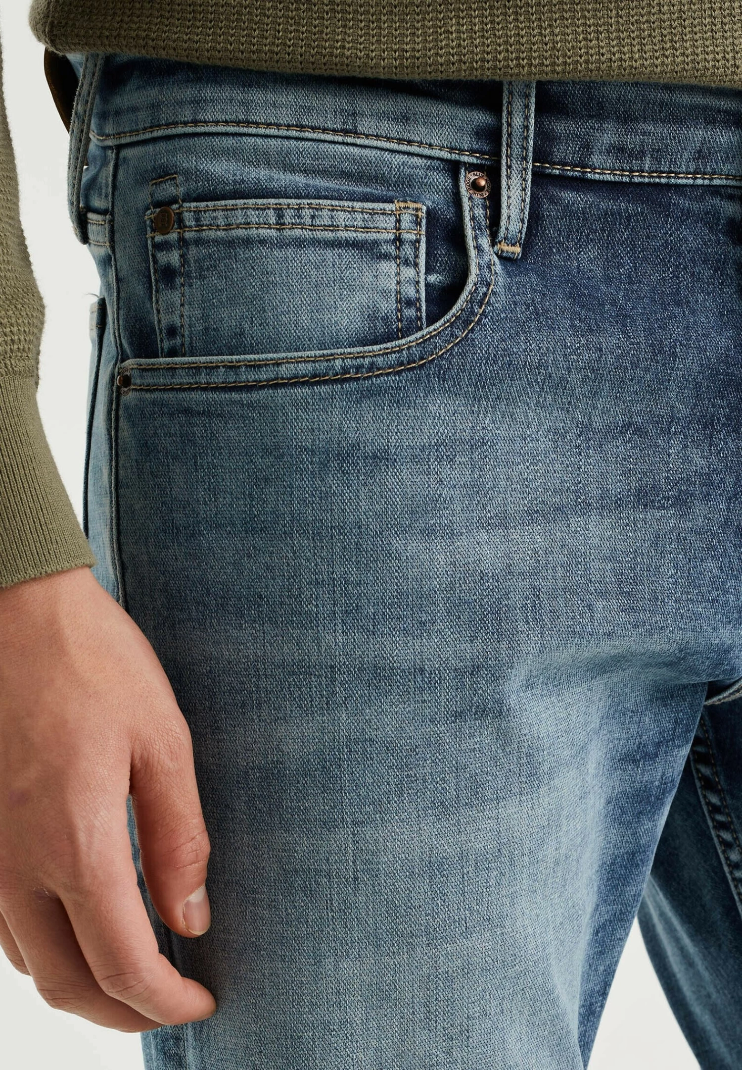 WE FASHION Van Jog- Slim Fit Jeans - Blue - Afbeelding 4