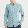 WE FASHION Slim-Fitmit Muster - Overhemd - Blau