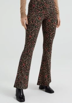 WE FASHION Flared - Legging - Black