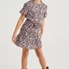 WE FASHION Met Dessin - Jurk - Multi Coloured