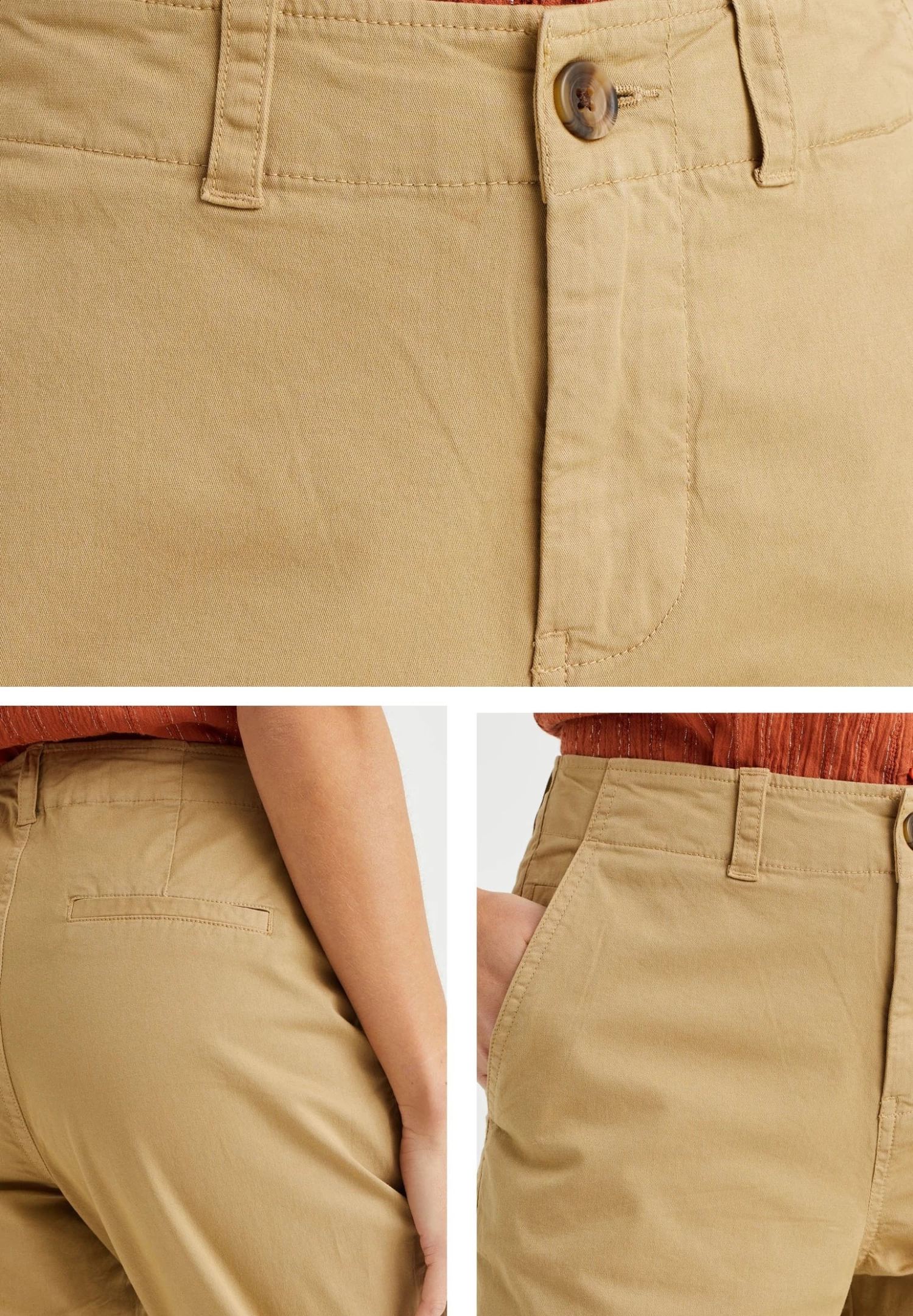 WE FASHION Regular Fit- Chino - Beige - Afbeelding 4