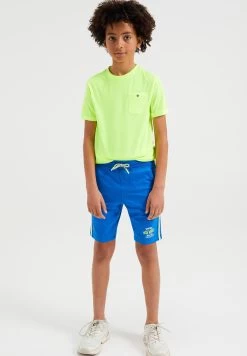 WE FASHION Tapedetail - Shorts - Blue