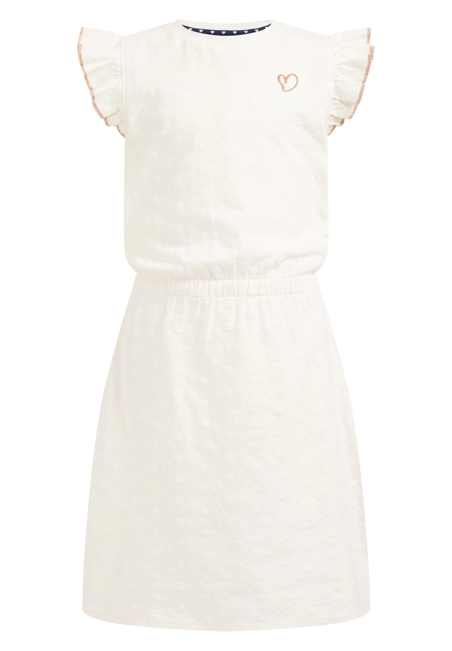 WE FASHION Met Broderie Anglaise - Jurk - White - Afbeelding 4