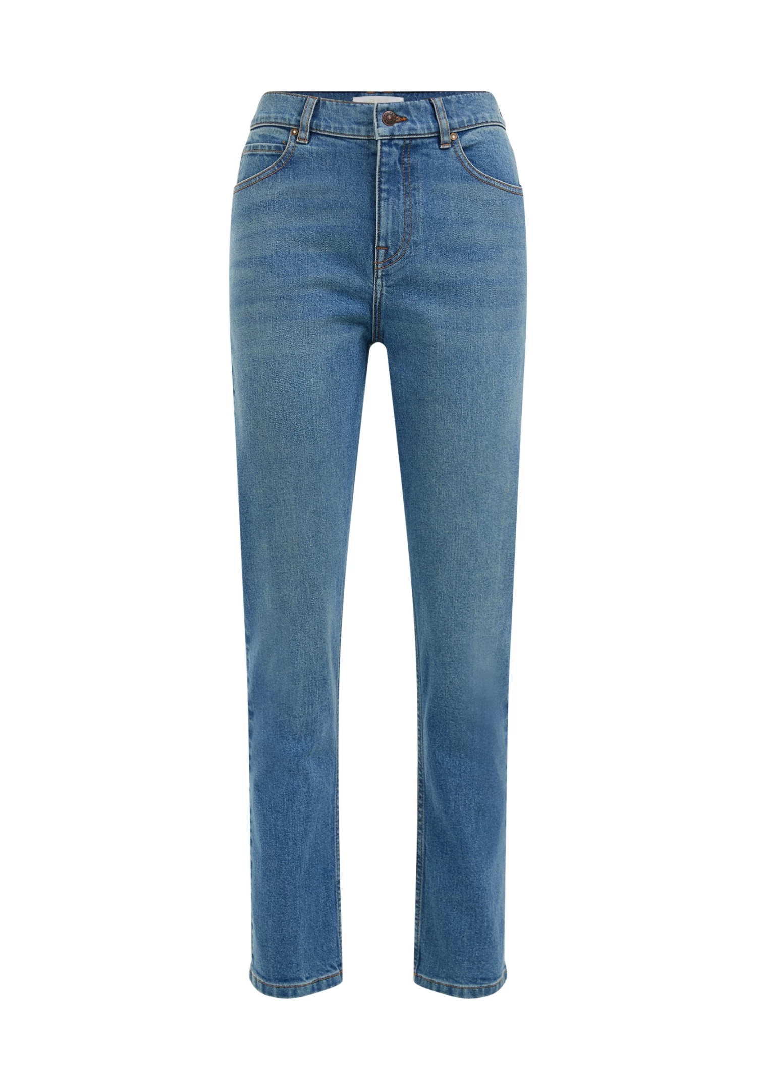 WE FASHION High Rise- Jeans Tapered Fit - Blue - Afbeelding 6