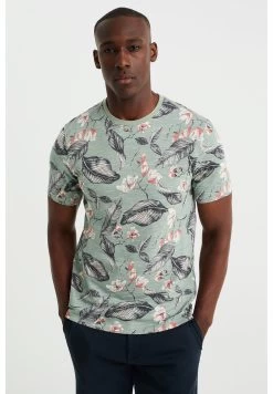WE FASHION T-Shirt Print - Green