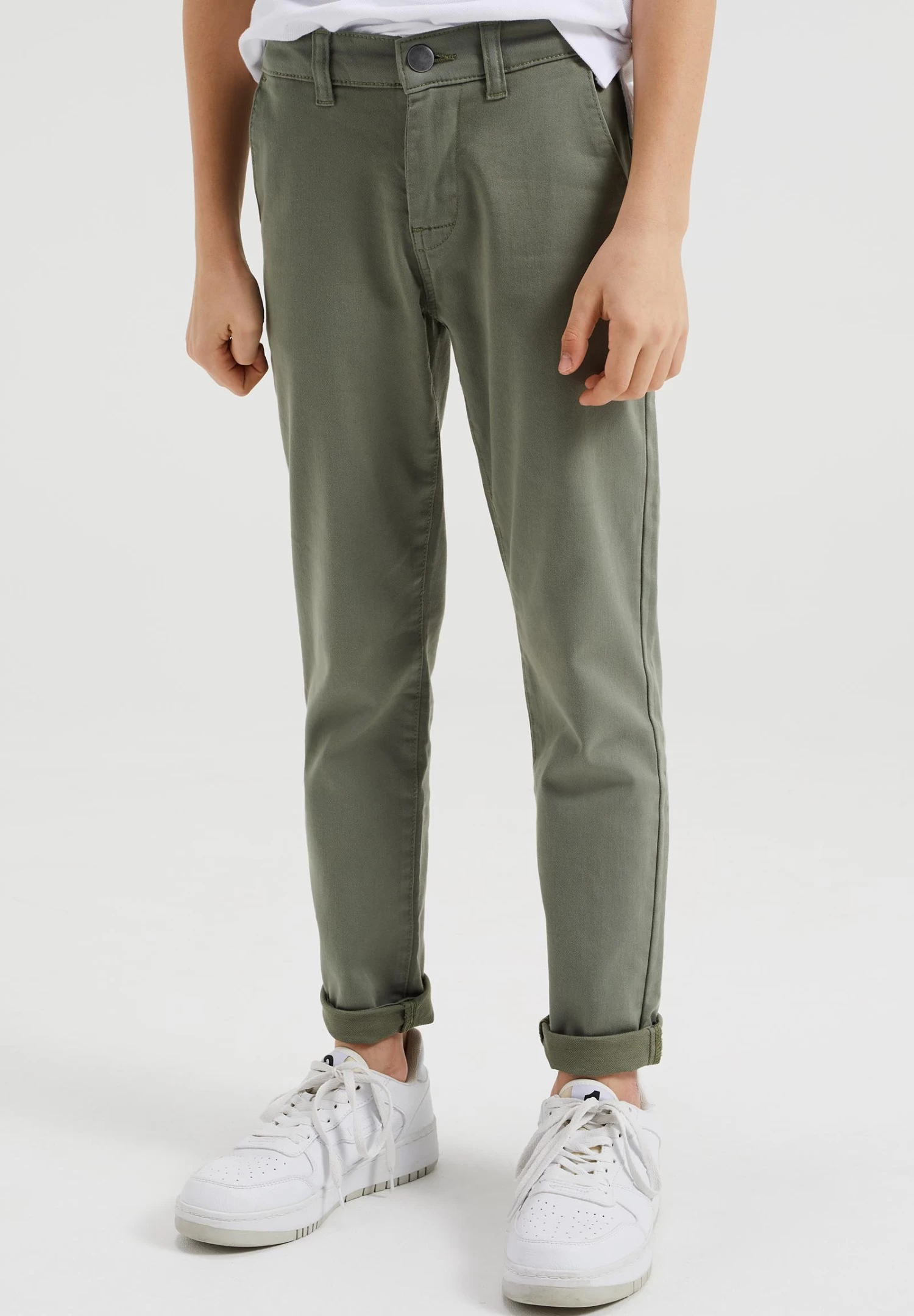 WE FASHION Slim Fit - Chino - Green - Afbeelding 2