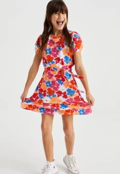 WE FASHION Mit Muster - Jurk - Mehrfarbig