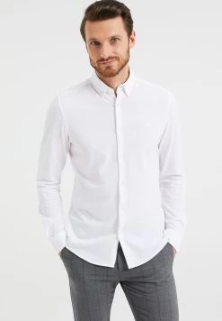 WE FASHION Slim Fit - Overhemd - White